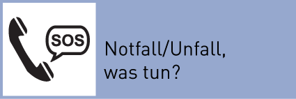Notfall/Unfall, was tun?