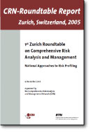 1st Zurich Roundtable on Comprehensive Risk Analysis and Management