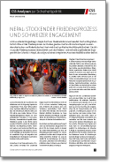 Nr. 125: Nepal: Stockender Friedensprozess und Schweizer Engagement