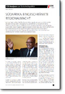 Nr. 102: Südafrika: Eingeschränkte Regionalmacht