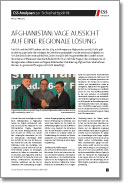 Nr. 109: Afghanistan: Vage Aussicht auf eine regionale Lösung