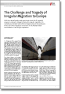 No. 162: The Challenge and Tragedy of Irregular Migration to Europe