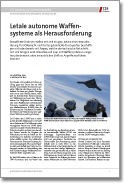 Nr. 164: Letale autonome Waffensysteme als Herausforderung