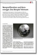 Nr. 179: Nonproliferation und Kernenergie: Das Beispiel Vietnam
