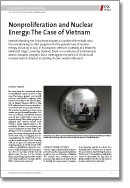 No. 179: Nonproliferation and Nuclear Energy: The Case of Vietnam