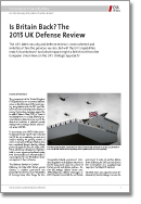 No. 185: Is Britain Back? The 2015 UK Defense Review