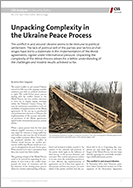 No. 243 Unpacking Complexity in the Ukraine Peace Process
