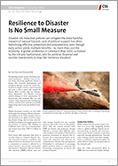 No. 245 Resilience to Disaster Is No Small Measure
