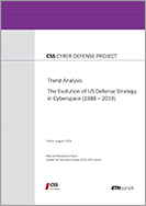 The Evolution of US Defense Strategy in Cyberspace (1988 – 2019)