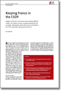 Keeping France in the CSDP