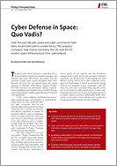 Cyber Defense in Space: Quo Vadis?