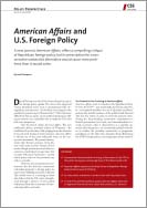 American Affairs and U.S. Foreign Policy