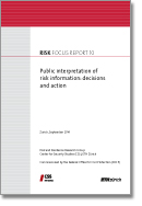 Risk Focus Report 10: Public Interpretation of Risk Information
