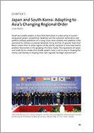Japan and South Korea: Adapting to Asia’s Changing Regional Order