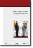 To Be a Negotiator
