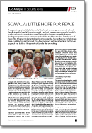 No. 119: Somalia: Little Hope for Peace