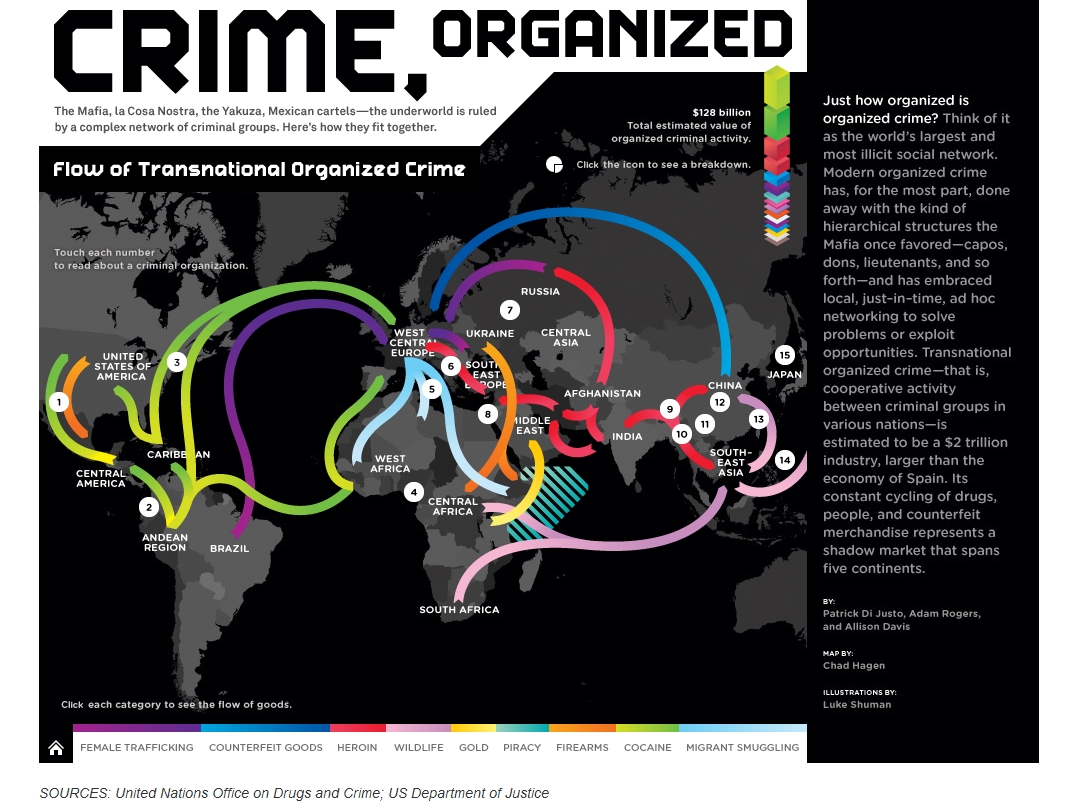 Enlarged view: Organized Crime: The World’s Largest Social Network, copyright wired.com