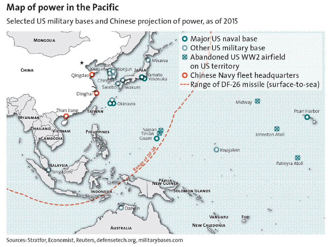 Enlarged view: Power projection in the Pacific, courtesy CSS