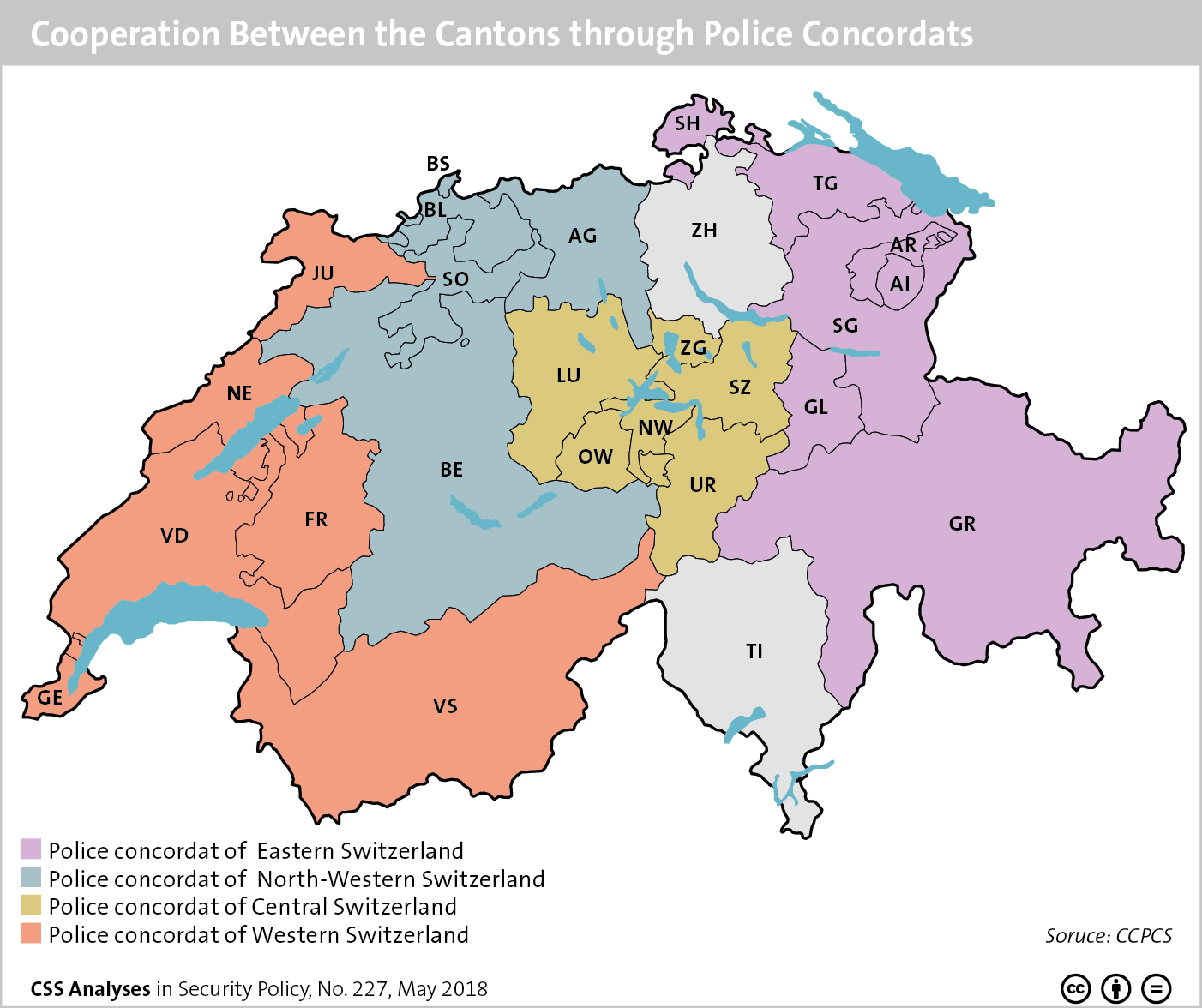 Cooperation Between the Cantons through Police Concordats