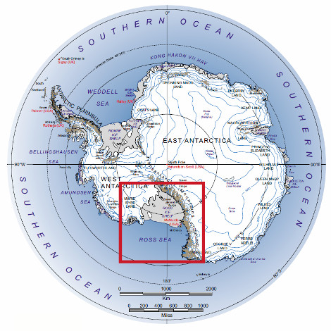 Overview Map of Antarctica
