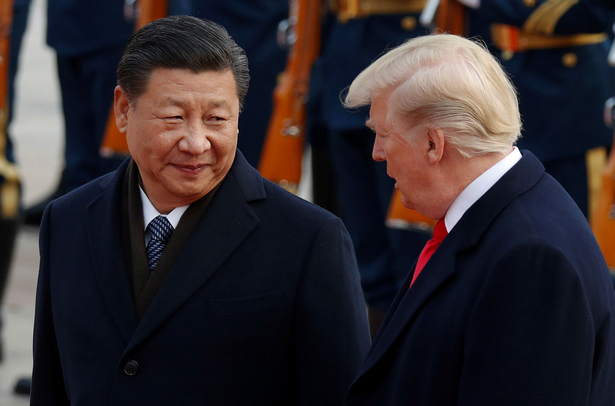 U.S. President Donald Trump and China’s President Xi Jinping 