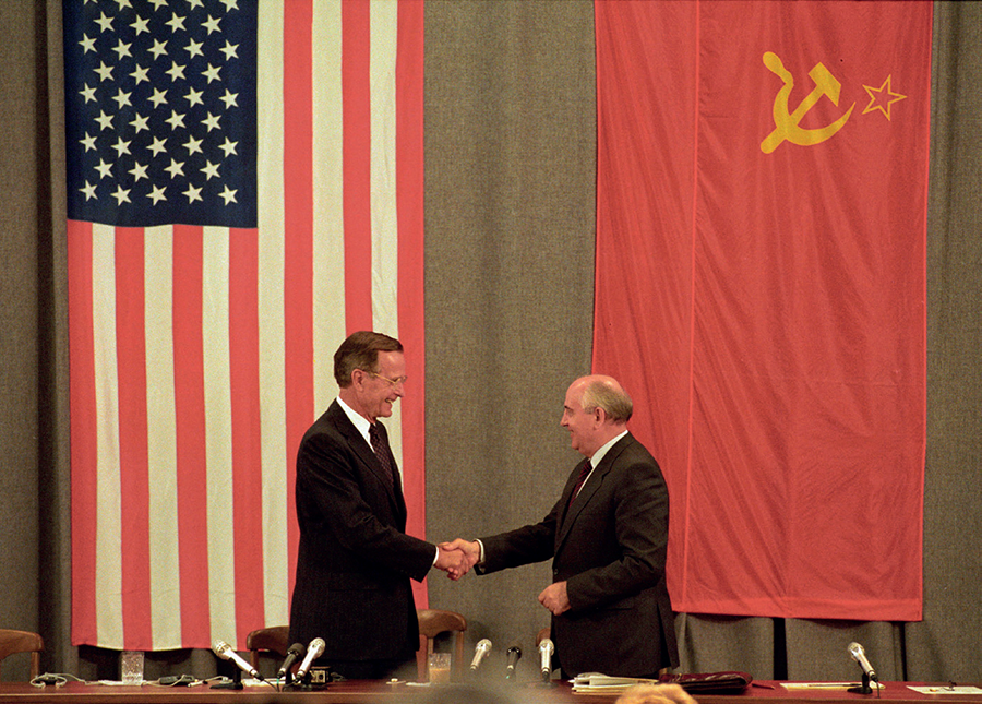 Bush & Gorbachev