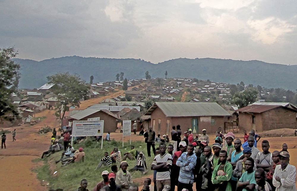 Miriki town DRC