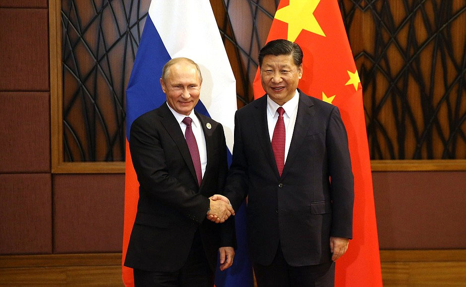 Russian President Vladimir Putin and Chinese leader Xi Jinping