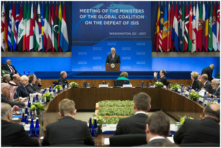 Meeting of global coalition against ISIS