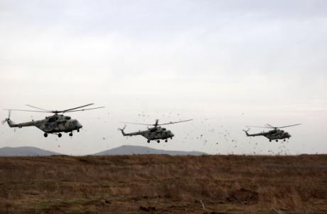 Black Sea helicopter forces drill in Crimea