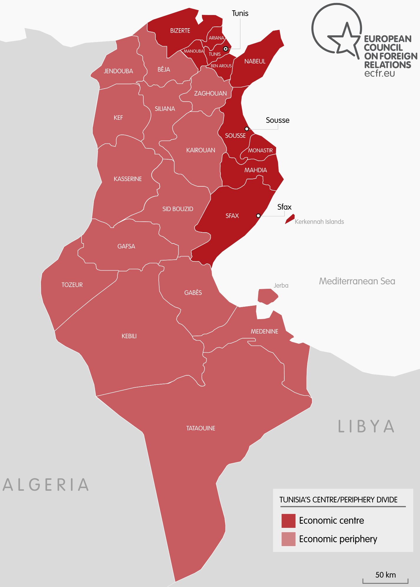 Tunisia’s centre/periphery divide