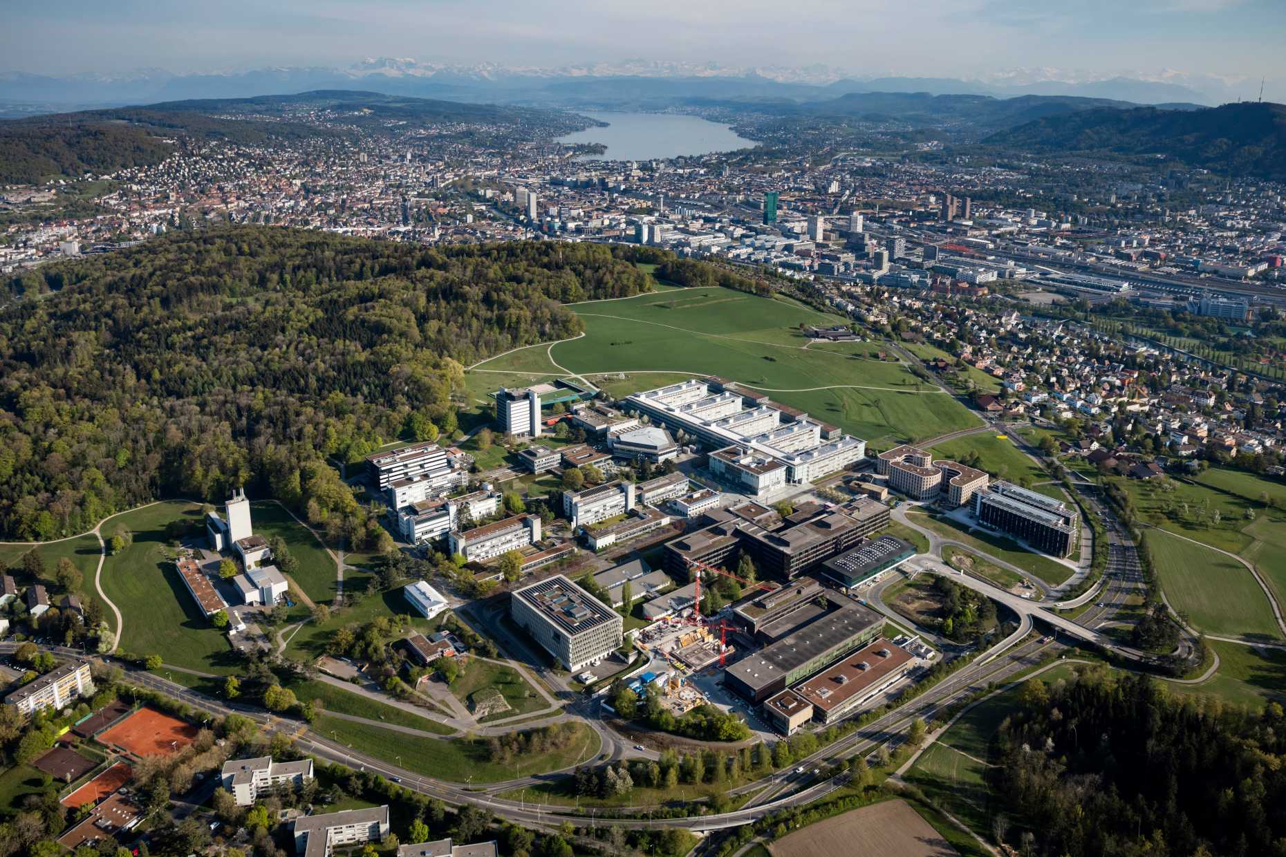 Der Campus Hönggerberg wird basierend auf dem Masterplan 2040 weiterentwickelt. Bild: Alessandro Della Bella