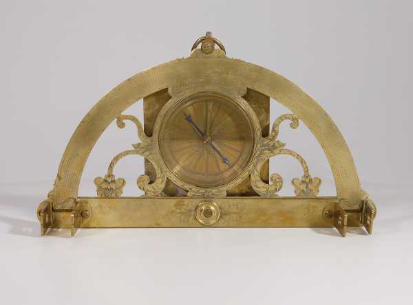 Astrolab (i.e. Graphometer oder Halbkreisgerät), Michael Butterfield, 1677-1724, Inv.-Nr. KGS_549.