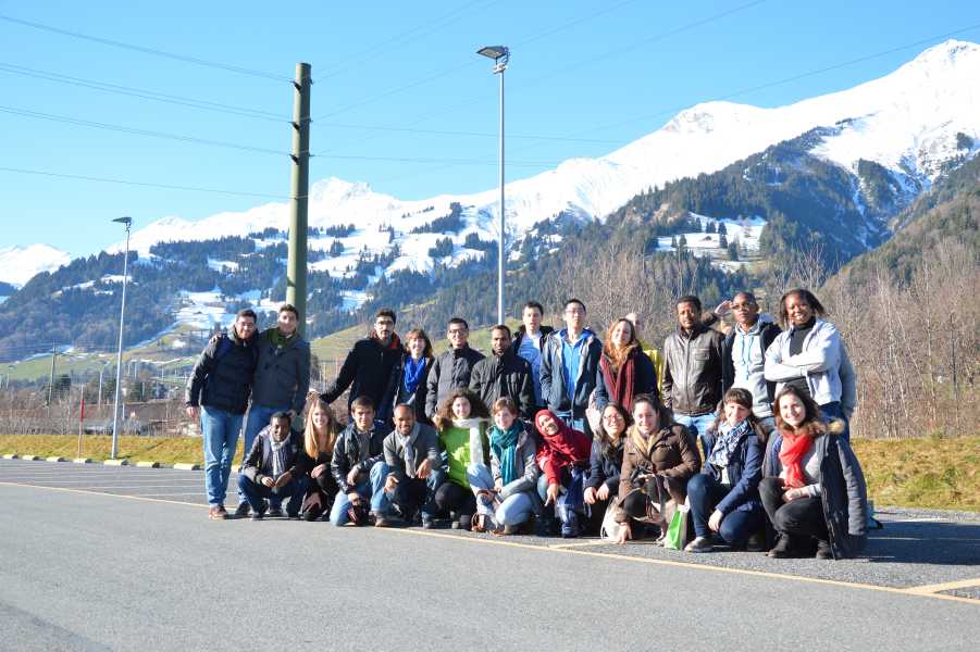 E4D Winter school excursion group photo