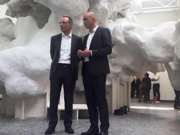 Vergrösserte Ansicht: Opening of the Swiss Pavilion