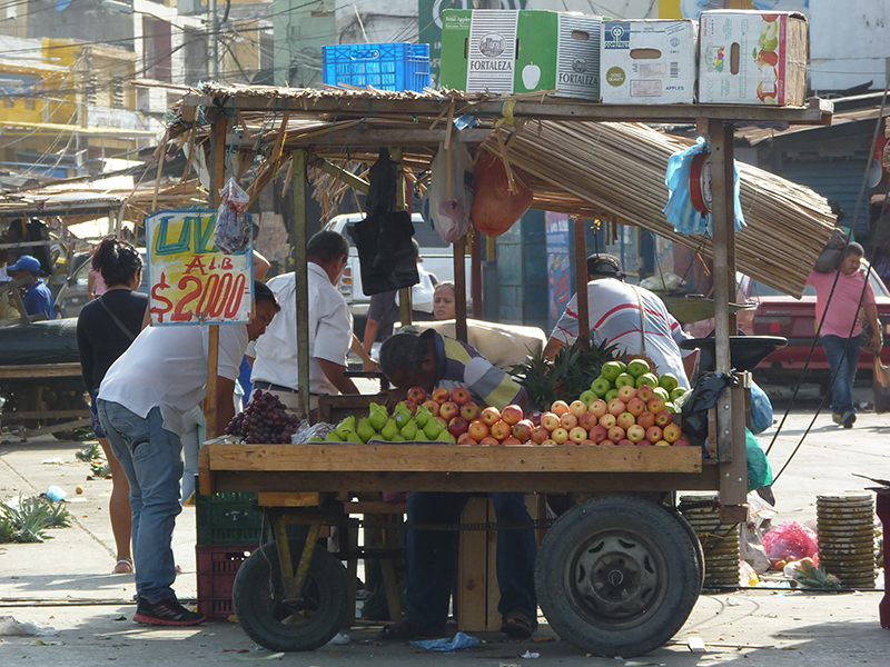 In der Calle 30 floriert der informelle Handel.