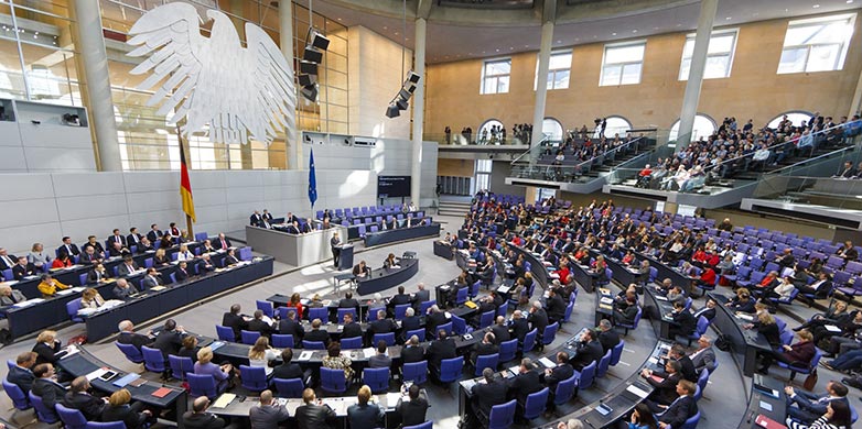 Vergrösserte Ansicht: Deutscher Bundestag. (Bild: Deutscher Bundestag/Thomas Trutschel, photothek.net)