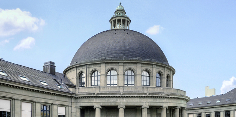 Vergrösserte Ansicht: Kuppel der ETH Zürich (Bild: Josef Kuster)