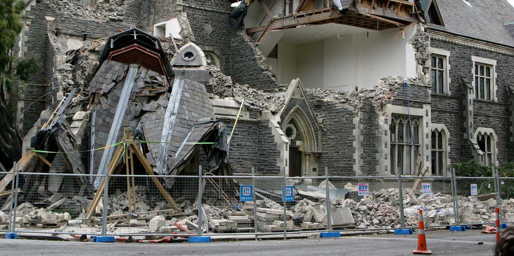 Vergrösserte Ansicht: Erdbebenschäden in Christchurch 2011