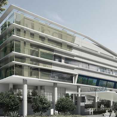 vision of an energy-efficient office building