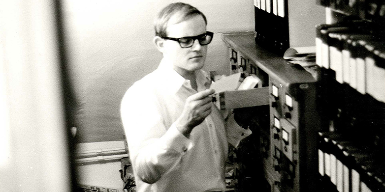 Archivgründer Klaus Urner