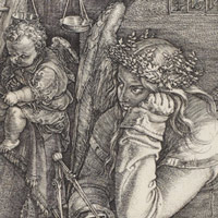 Albrecht Dürer’s Melencolia I. (Image: Albrecht Dürer [Public domain] / via Wikimedia Commons)