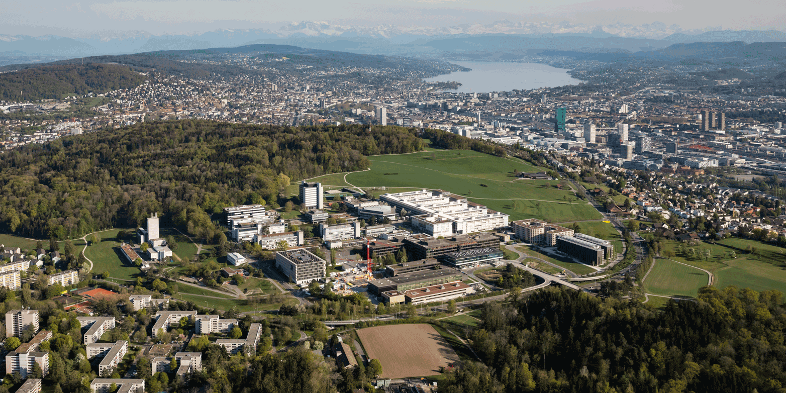 Vergrösserte Ansicht: Auf dem Hönggerberg möchte die ETH Zürich ihren Campus der Zukunft entwickeln. (Foto: ETH Zürich / Alessandro Della Bella)