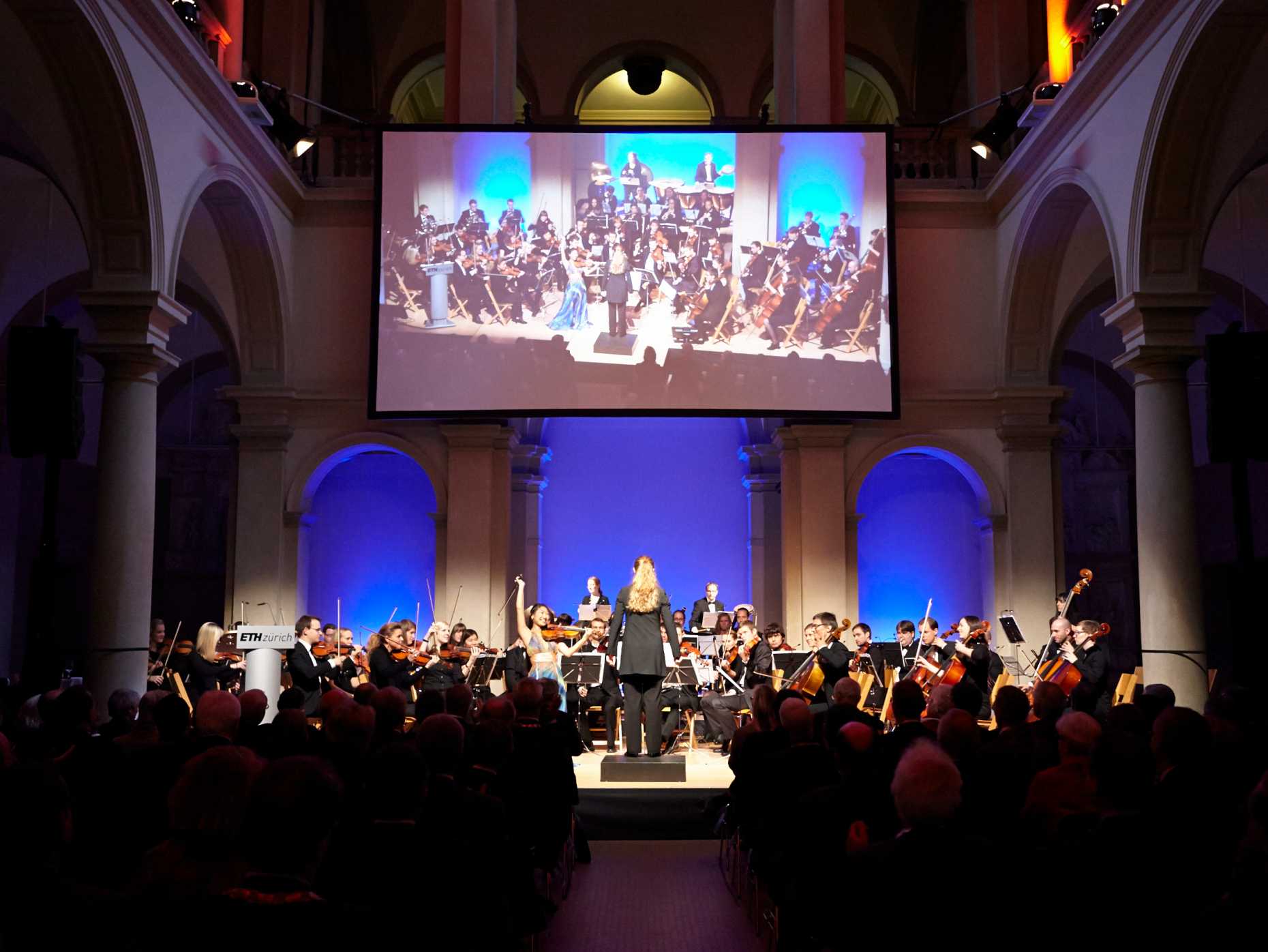 Das Akademische Orchester am ETH-Tag 2013