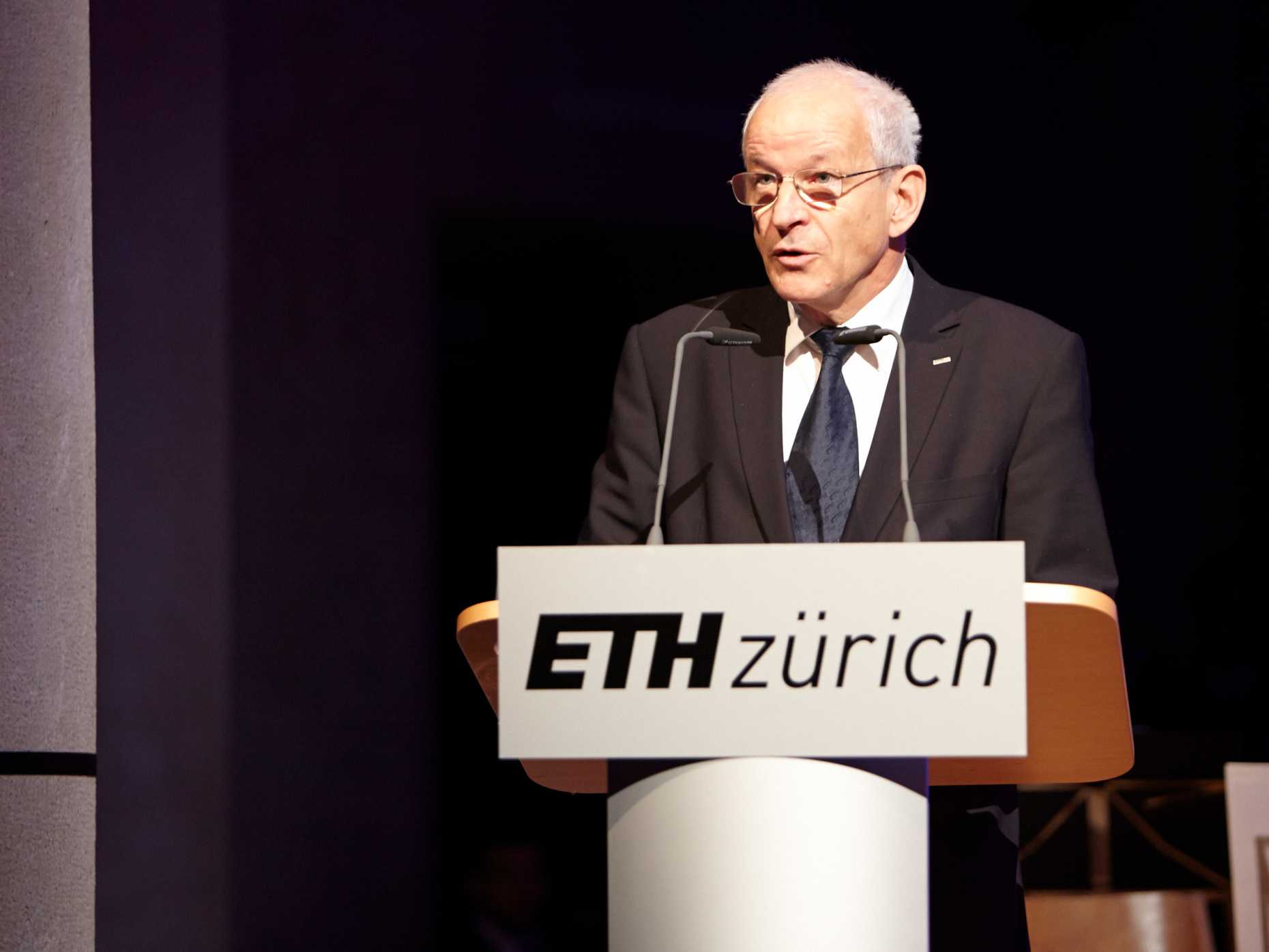 Prof. Ralph Eichler, Präsident der ETH Zürich am ETH-Tag 2013