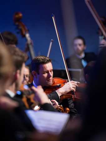 Das Akademische Orchester am ETH-Tag 2015