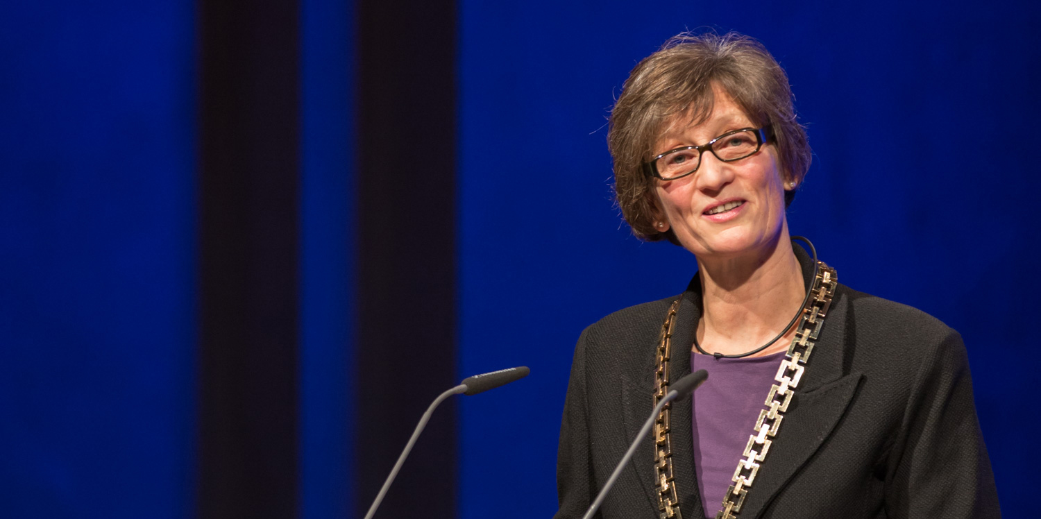 ETH-Rektorin Sarah Springman am ETH-Tag 2015
