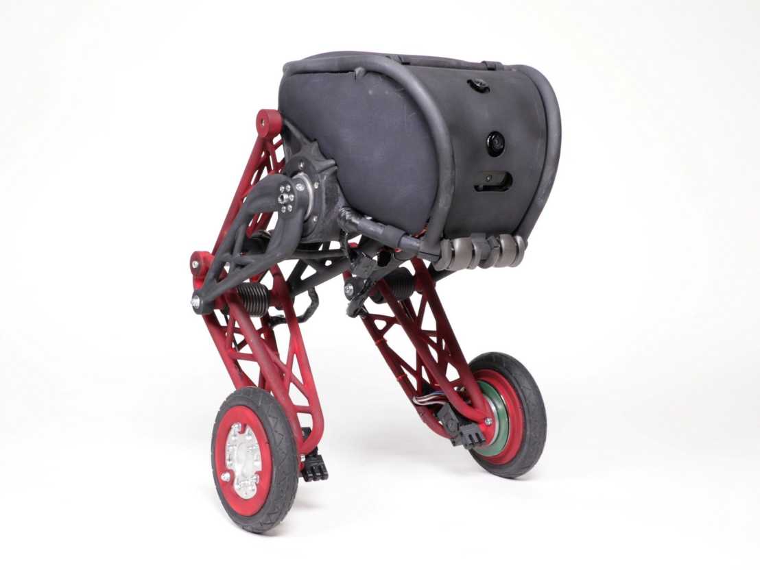 Vergrösserte Ansicht: Ascento-Roboter mit zwei Beinen/Rädern