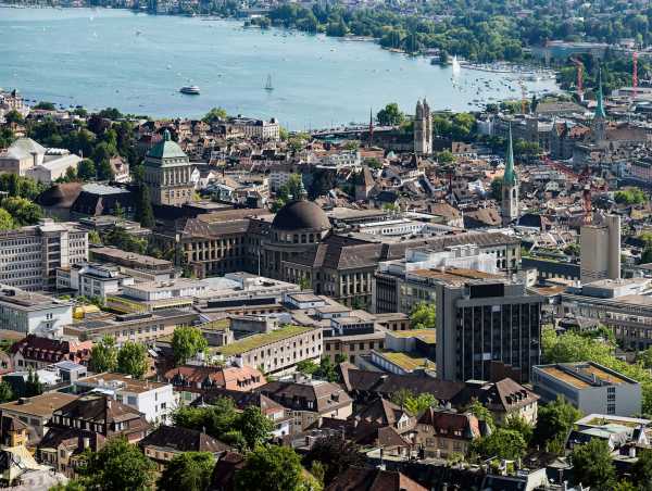 ETH Zurich’s traditional campus has been in the centre of the city of Zurich since 1855. (Photograph: ETH Zurich / Alessandro Della Bella)