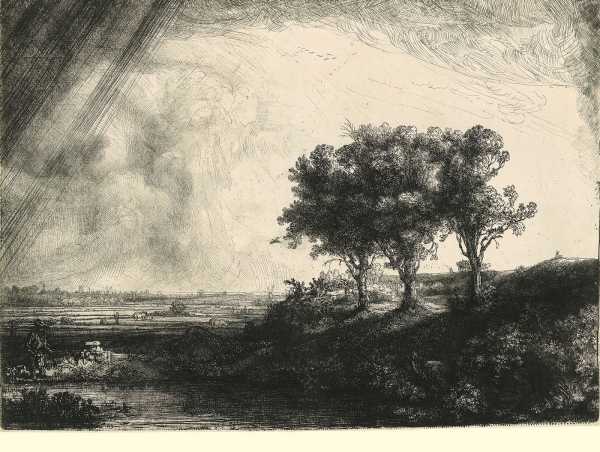 Landscapes with Three Trees
